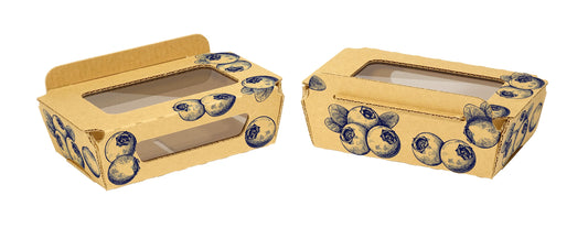 Vaschette per piccoli frutti 125gr (mirtilli, more, lamponi)